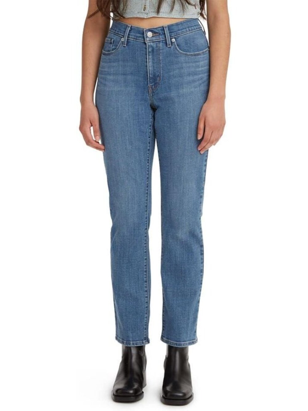 Women's Classic Straight Jeans Also Available in Plus